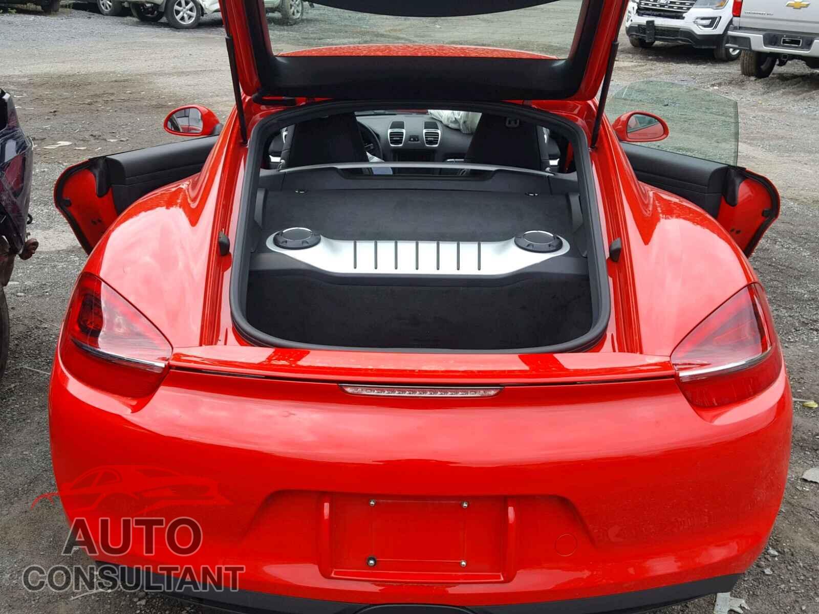 PORSCHE CAYMAN 2016 - WP0AB2A86GK185121