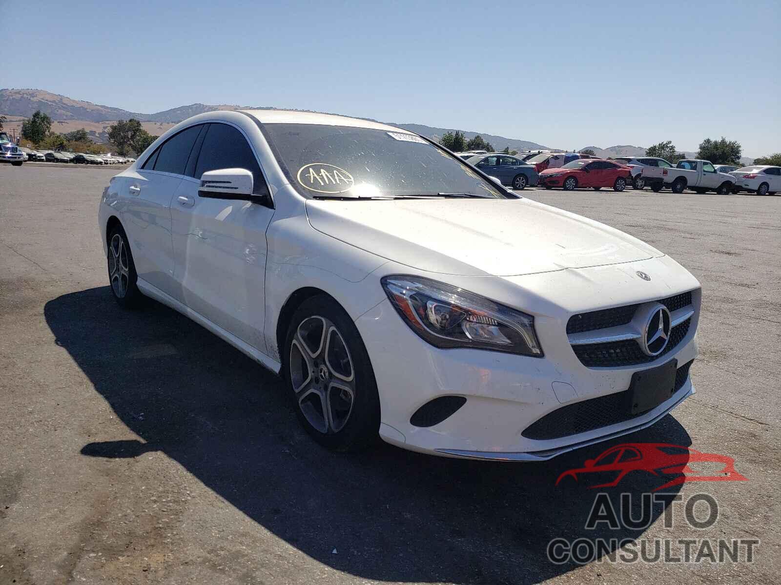 MERCEDES-BENZ CLA-CLASS 2018 - WDDSJ4EB5JN633062