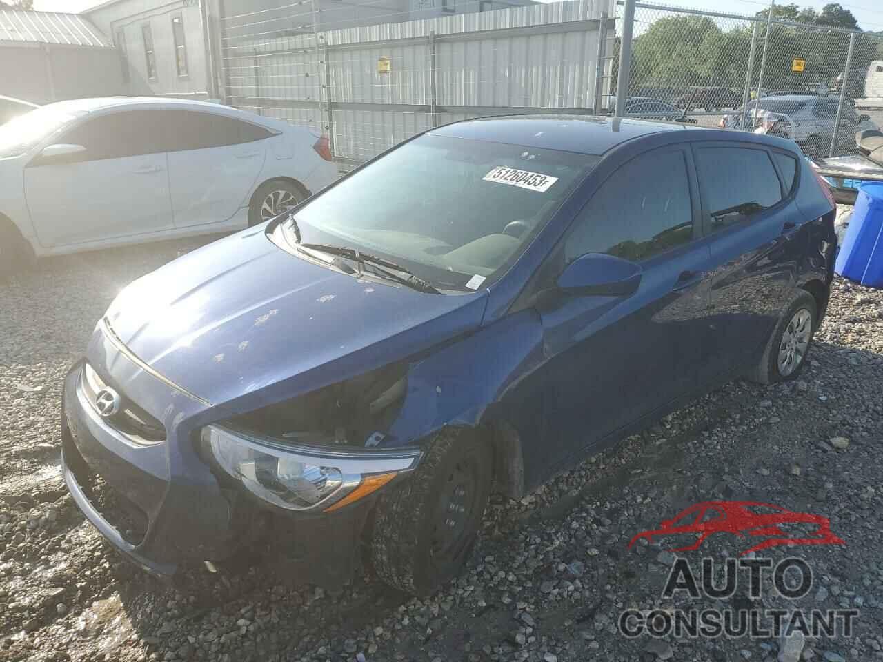 HYUNDAI ACCENT 2016 - KMHCT5AE4GU267572