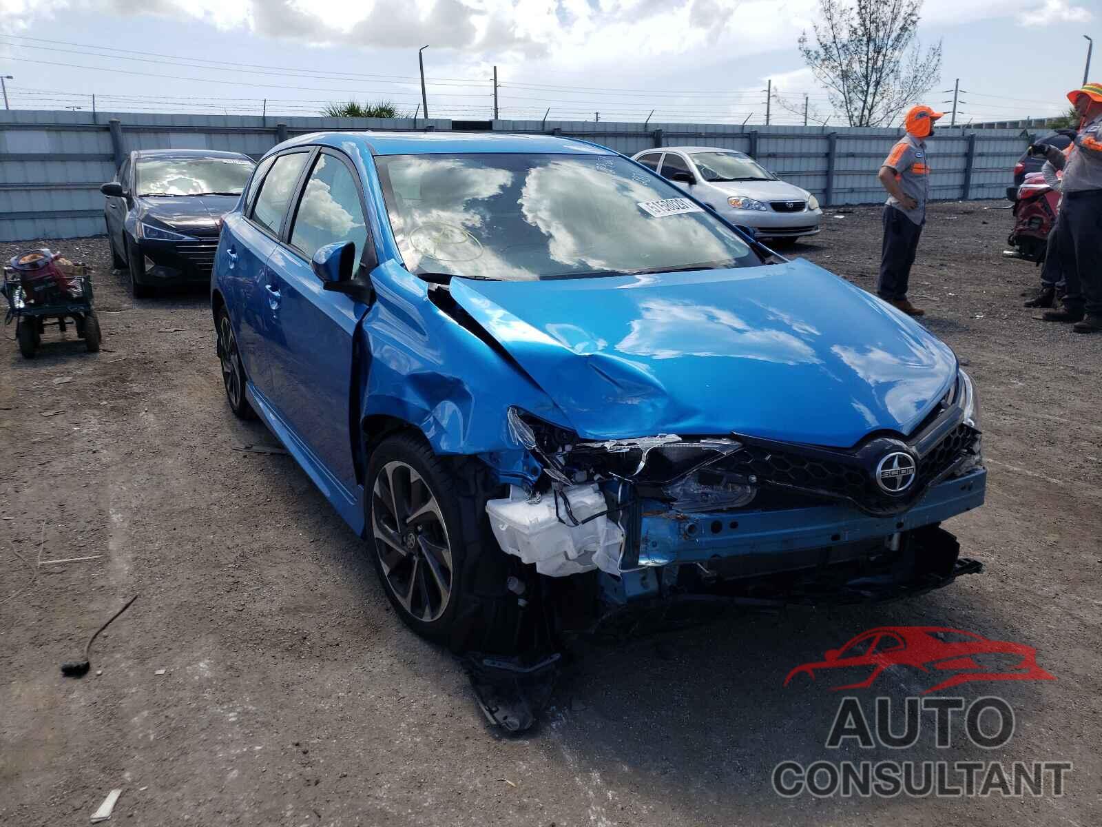 TOYOTA SCION 2016 - JTNKARJE5GJ522871