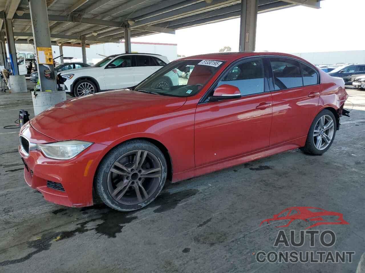 BMW 3 SERIES 2014 - WBA3C1C55EK110195
