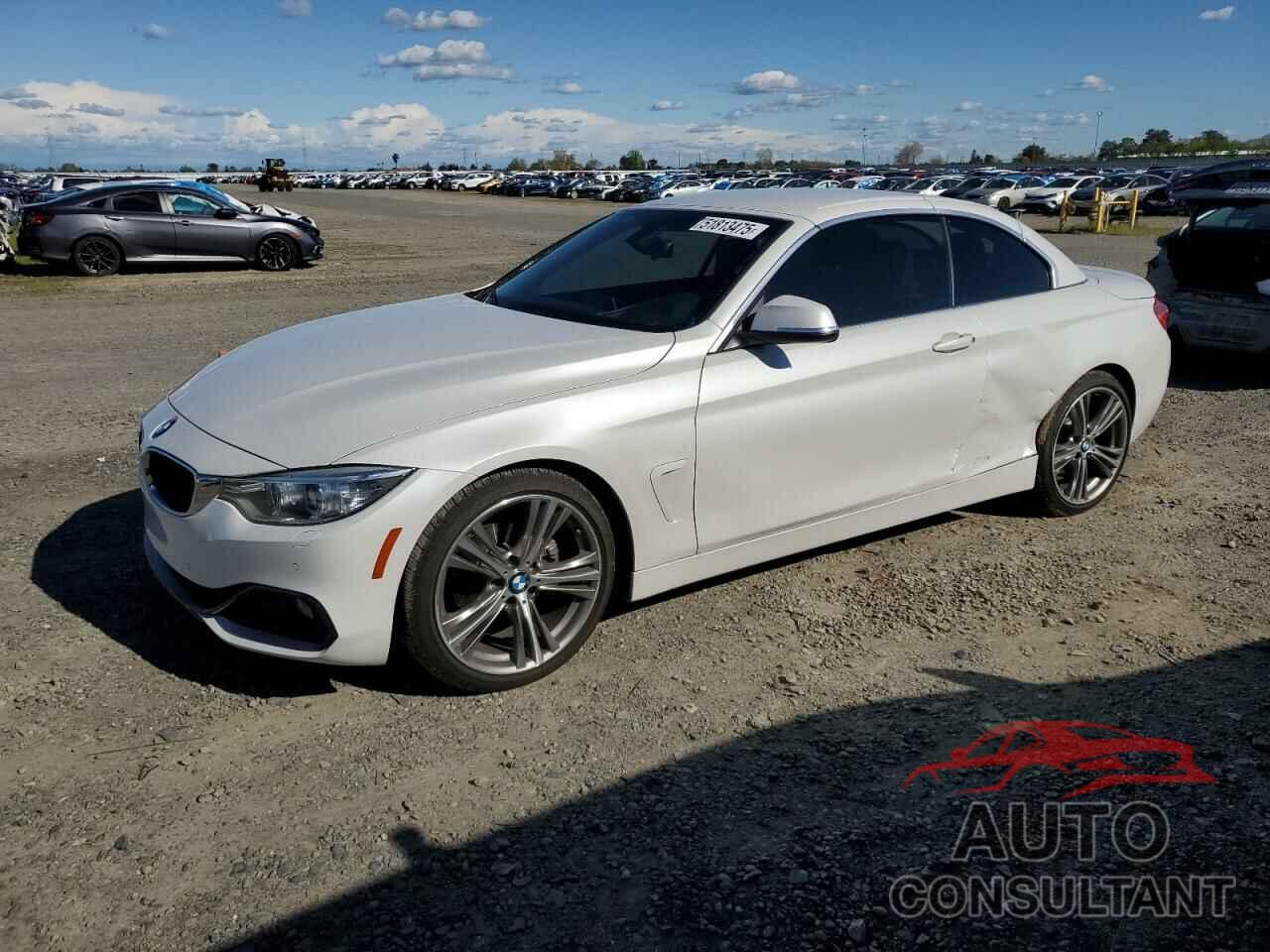 BMW 4 SERIES 2017 - WBA4U7C51H5D43100