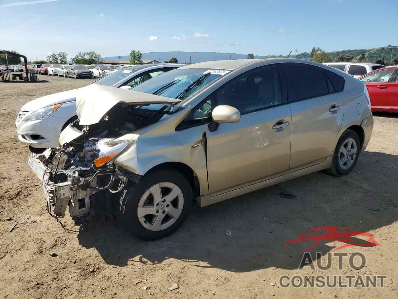 TOYOTA PRIUS 2011 - JTDKN3DU9B1437033