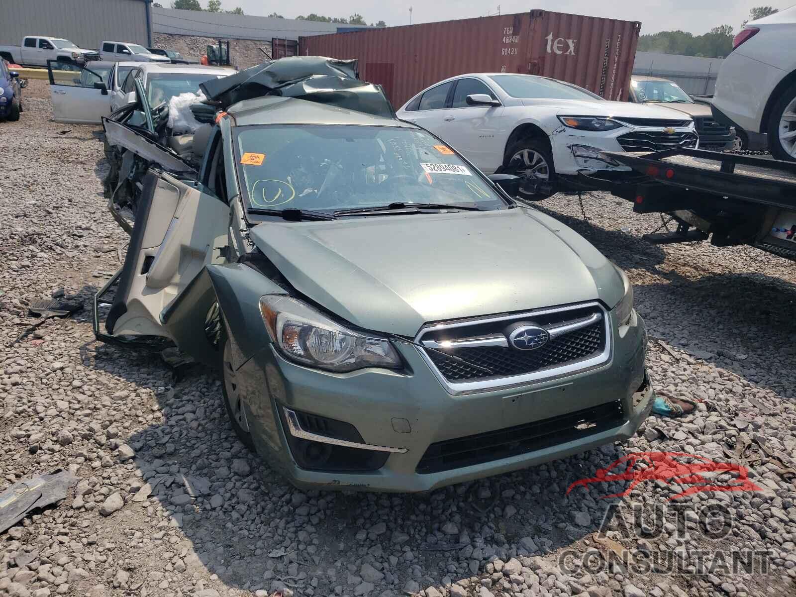 SUBARU IMPREZA 2016 - JF1GJAA63GH023505