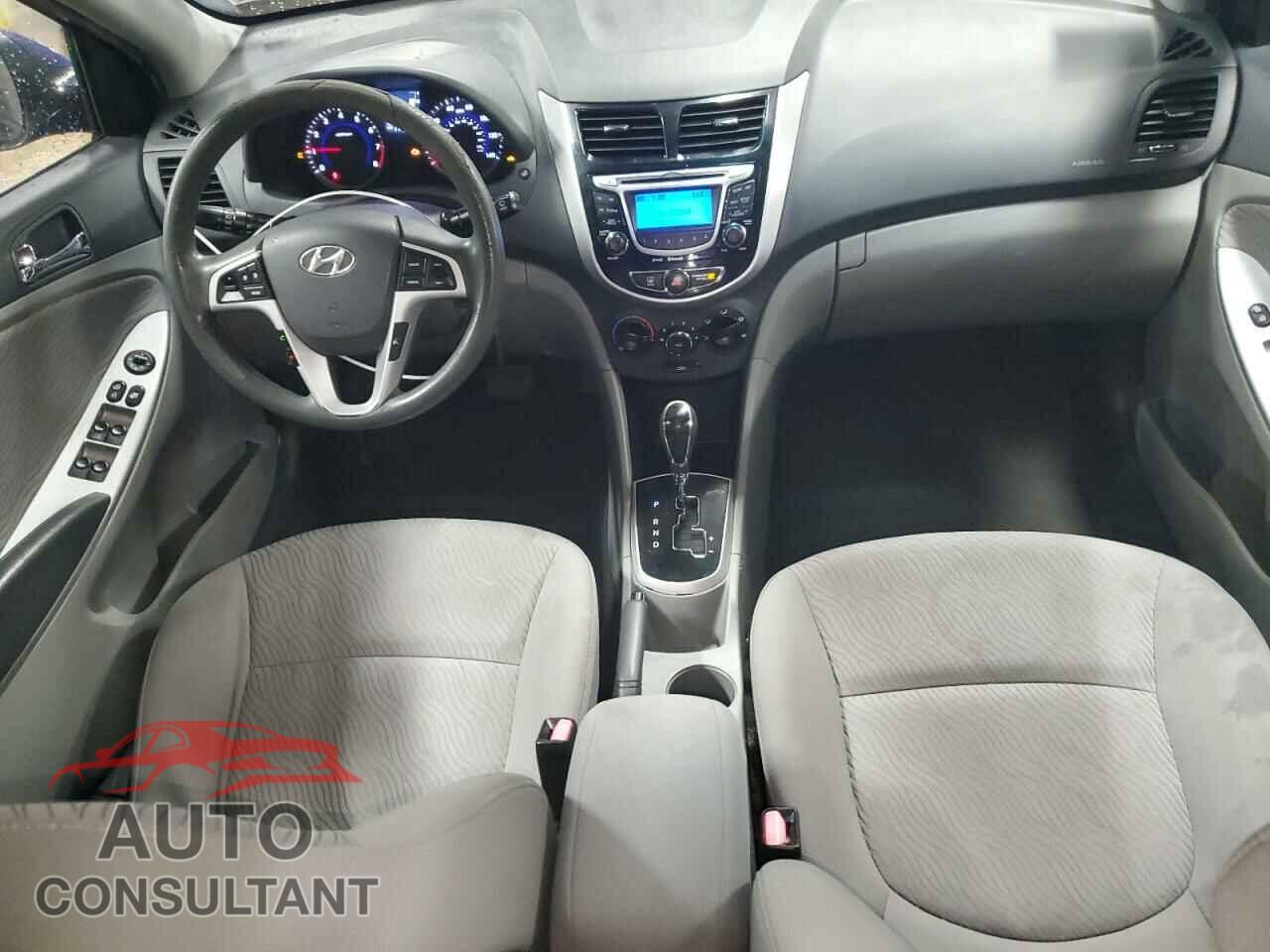 HYUNDAI ACCENT 2013 - KMHCU4AE0DU341900