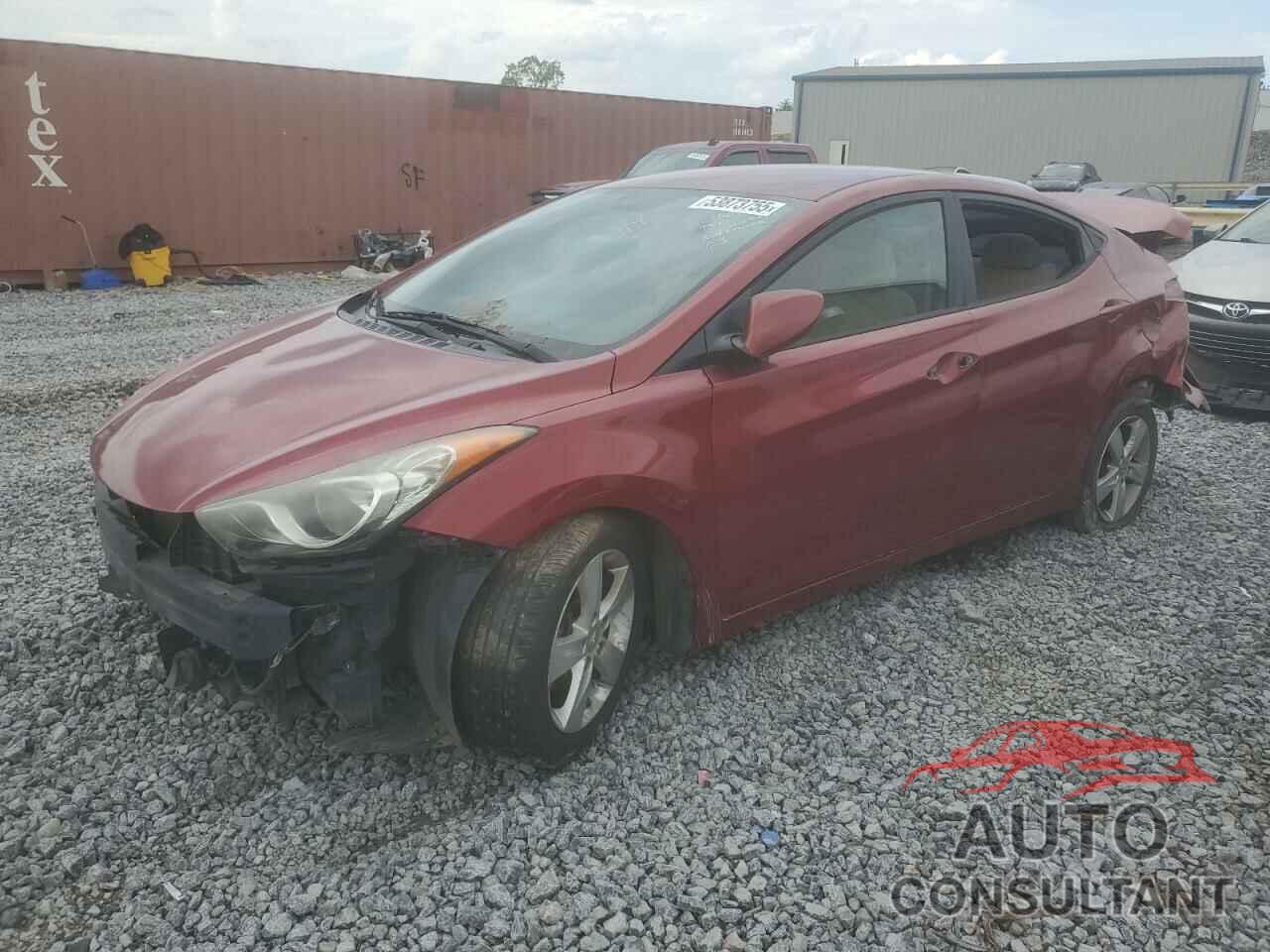 HYUNDAI ELANTRA 2013 - 5NPDH4AE5DH376732