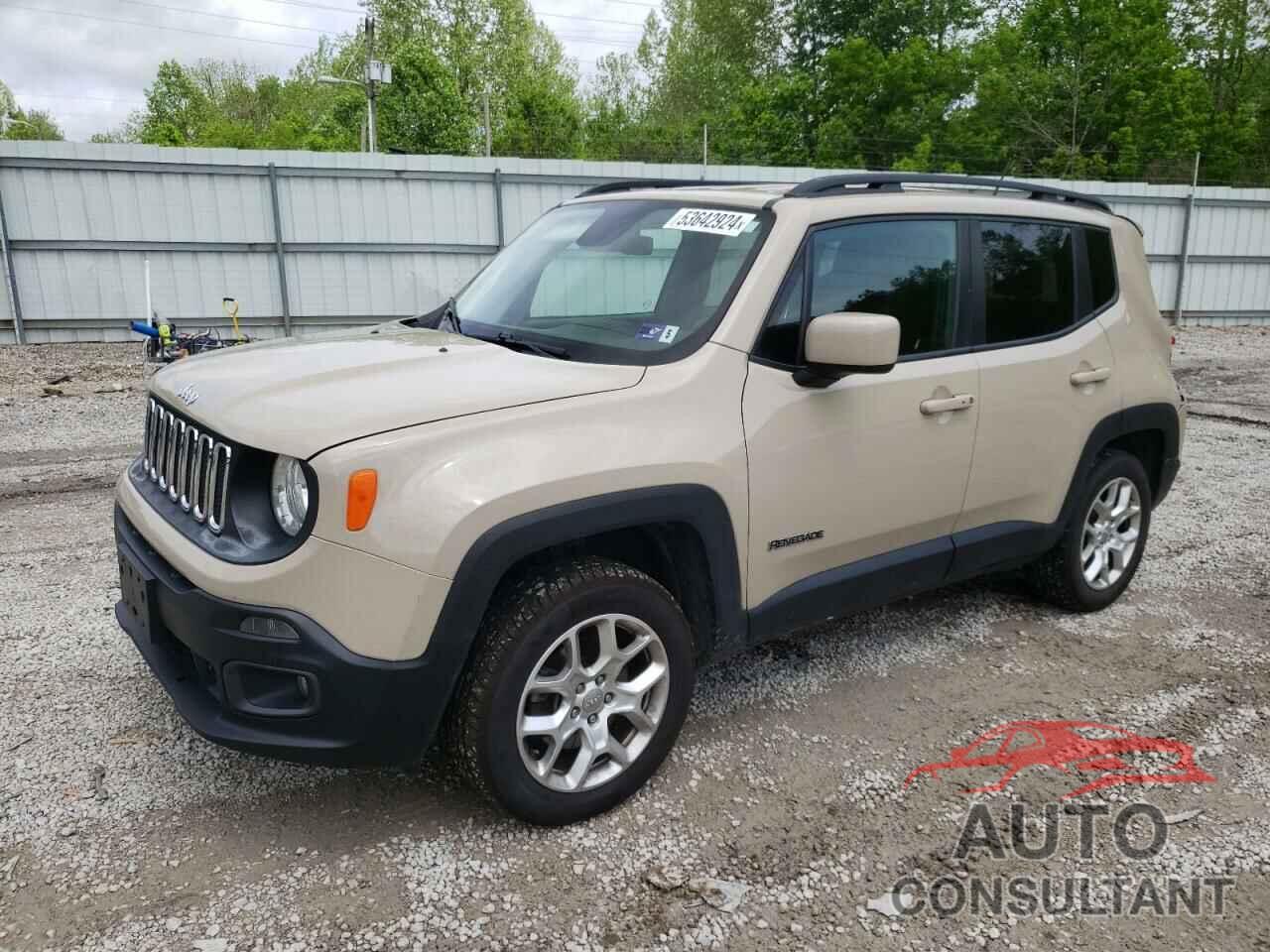 JEEP RENEGADE 2016 - ZACCJBBT5GPE34433