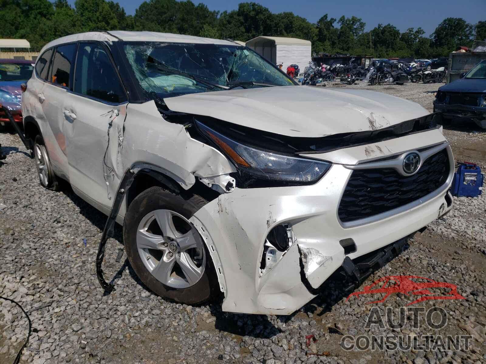TOYOTA HIGHLANDER 2020 - 5TDCZRAH8LS012412