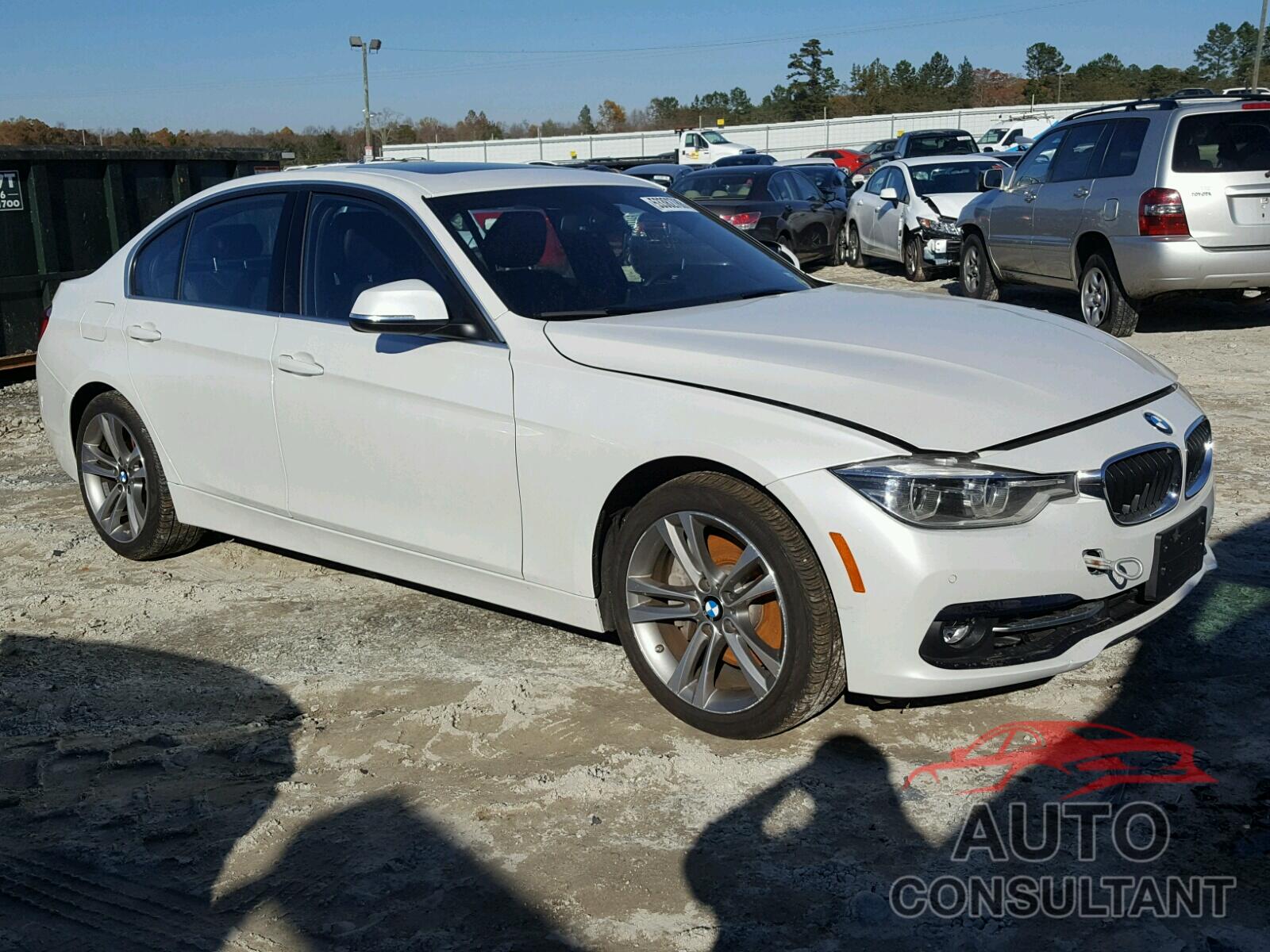 BMW 3 SERIES 2016 - WBA8B7G58GNT95577