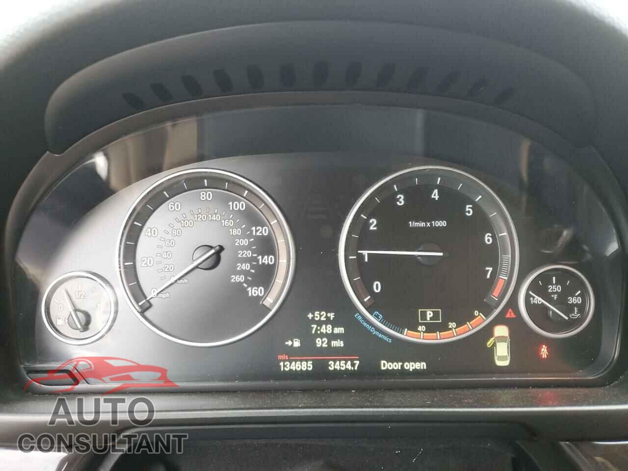 BMW 5 SERIES 2013 - WBAXH5C57DD106985