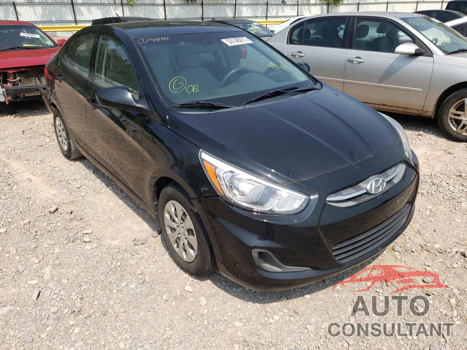 HYUNDAI ACCENT 2016 - KMHCT4AE0GU074846