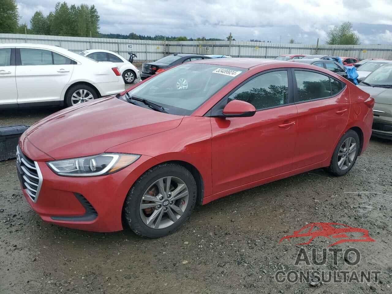 HYUNDAI ELANTRA 2018 - 5NPD84LF4JH346008