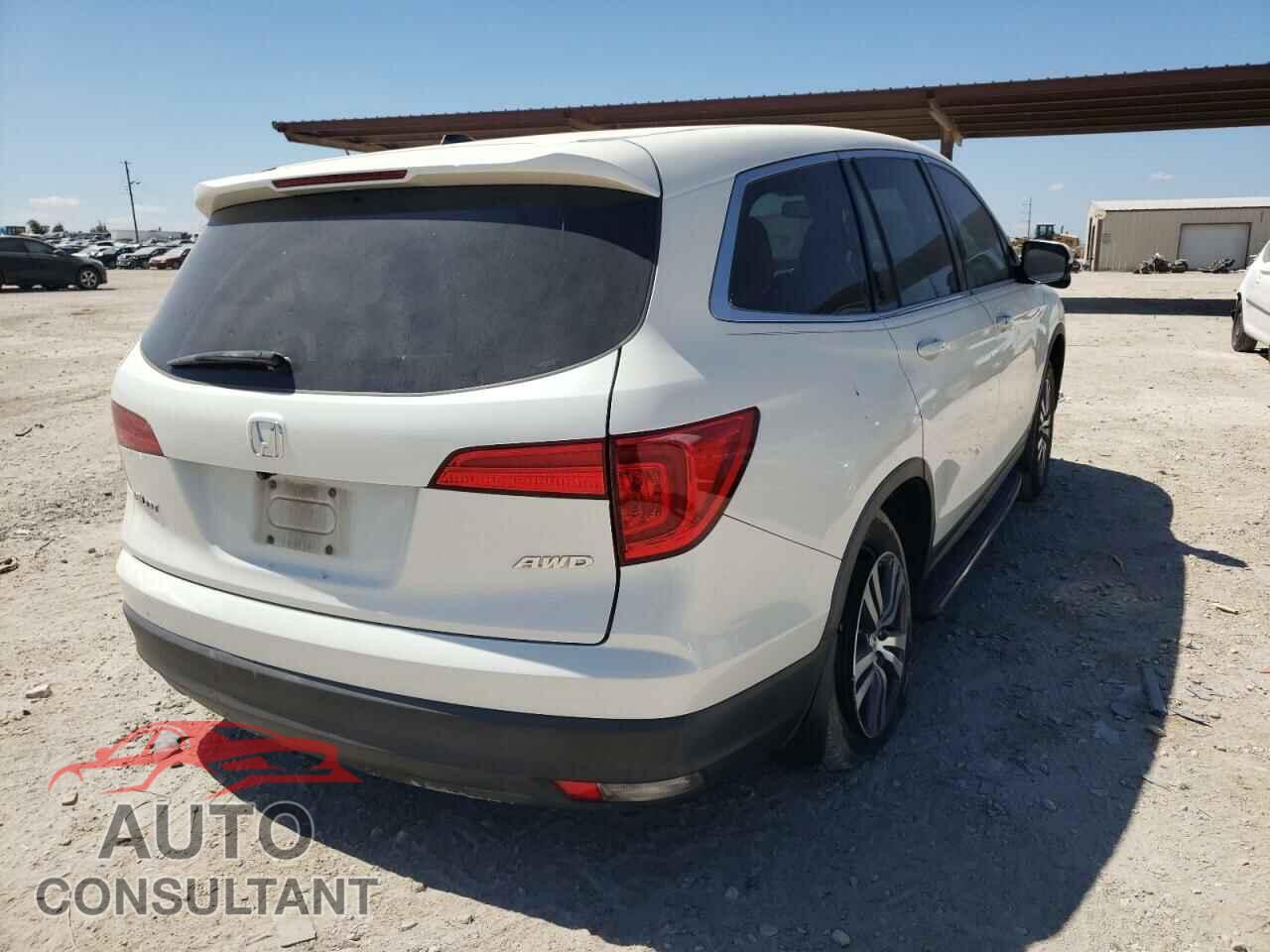 HONDA PILOT 2016 - 5FNYF6H81GB097655