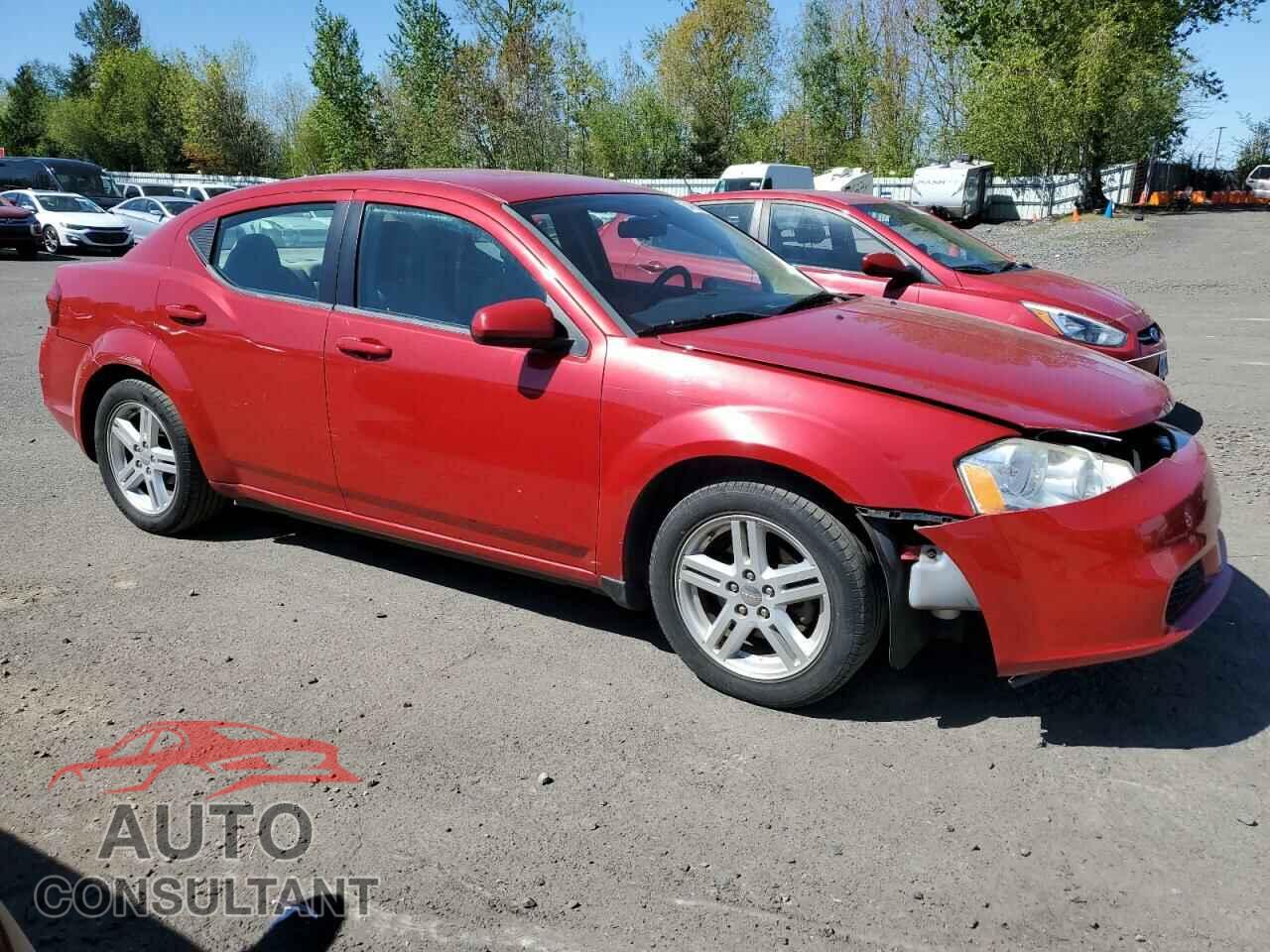 DODGE AVENGER 2012 - 1C3CDZCB2CN314313