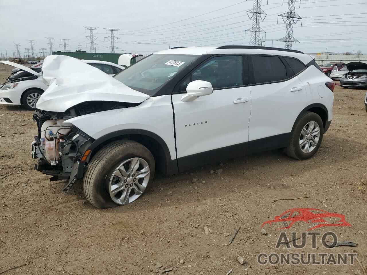 CHEVROLET BLAZER 2022 - 3GNKBCR42NS232424