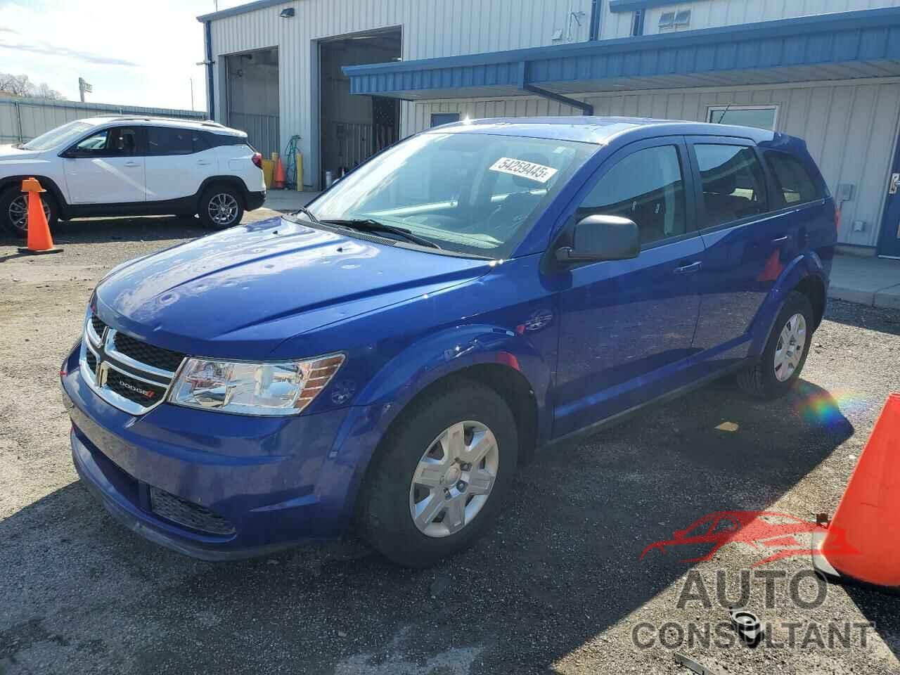 DODGE JOURNEY 2012 - 3C4PDCAB8CT282450