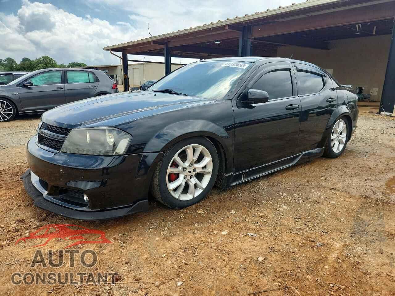 DODGE AVENGER 2012 - 1C3CDZBG9CN143041