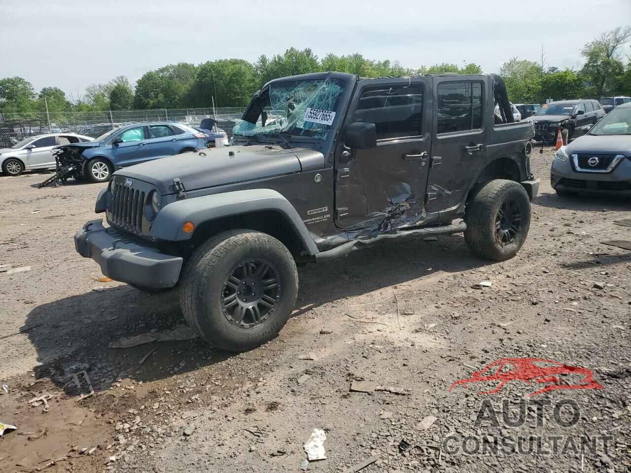JEEP WRANGLER 2014 - 1C4BJWDG1EL289136