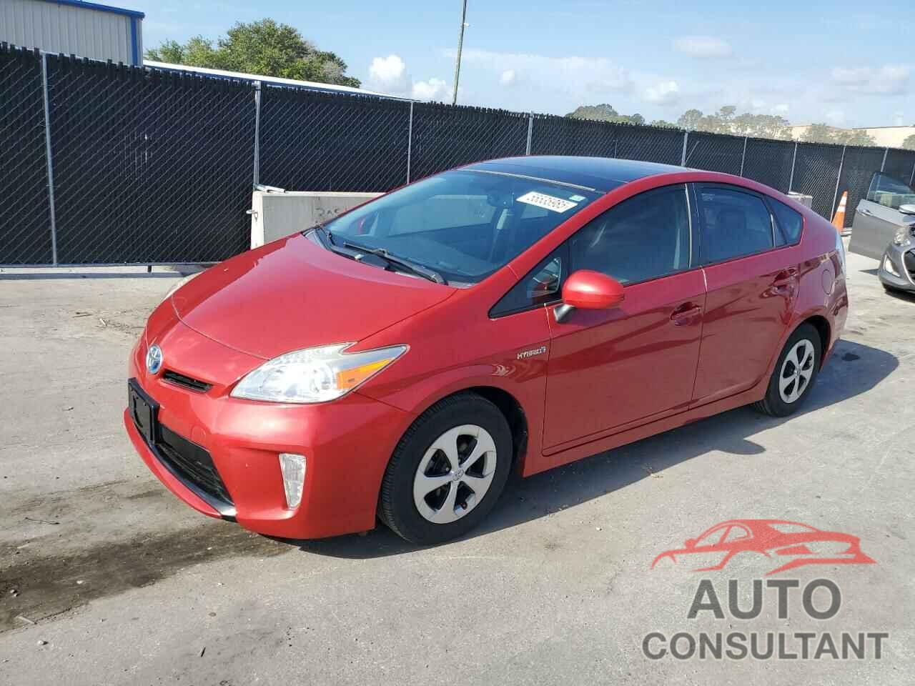 TOYOTA PRIUS 2012 - JTDKN3DU2C1508168