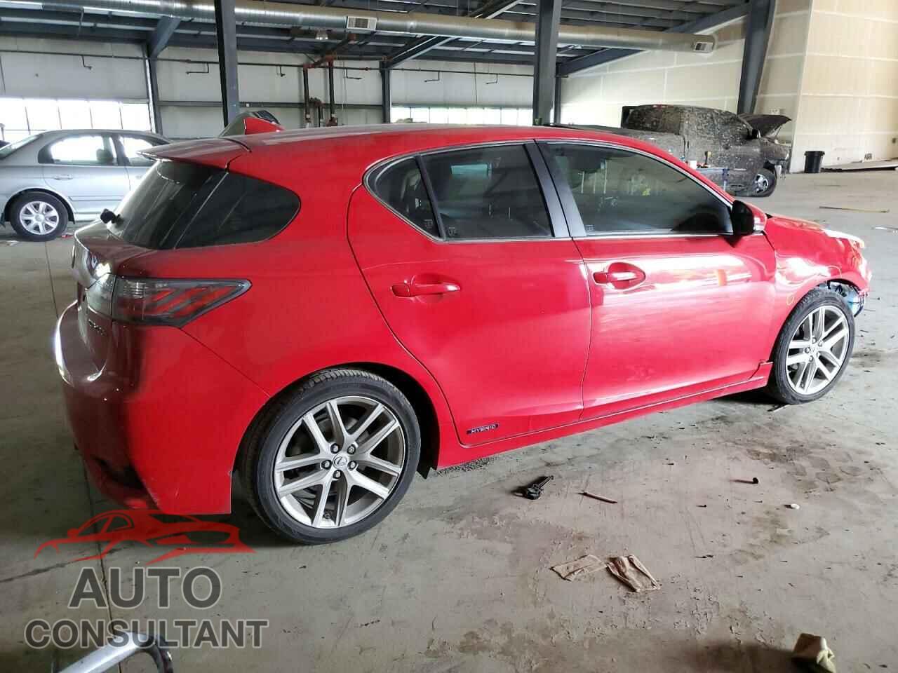 LEXUS CT 200 2016 - JTHKD5BH5G2263000