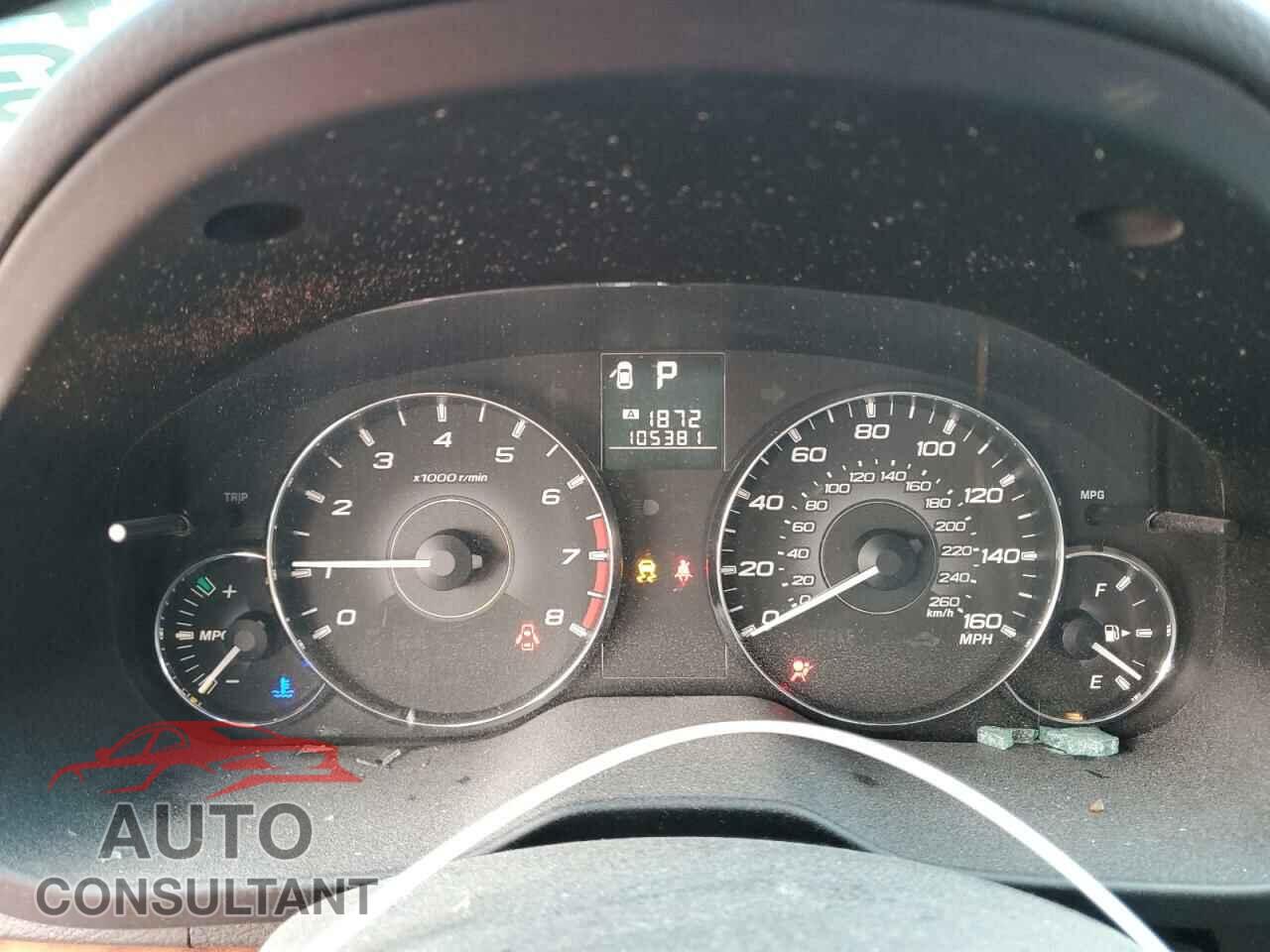SUBARU OUTBACK 2011 - 4S4BRELC3B2408898