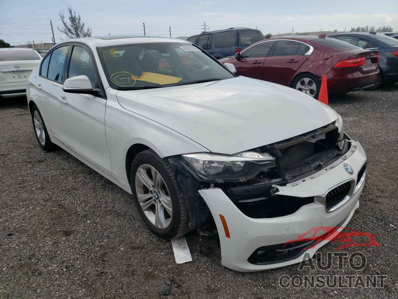 BMW 3 SERIES 2016 - WBA8E9G54GNU28318