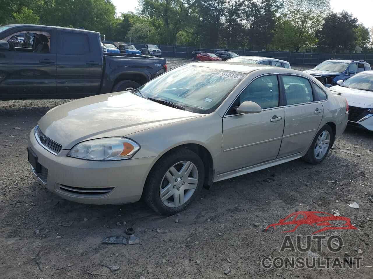 CHEVROLET IMPALA 2012 - 2G1WB5E39C1191262