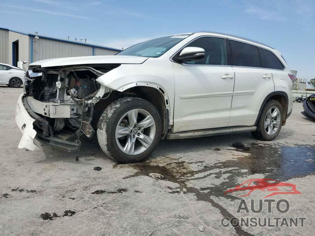 TOYOTA HIGHLANDER 2016 - 5TDYKRFH2GS177199