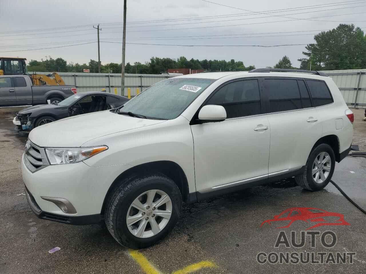 TOYOTA HIGHLANDER 2012 - 5TDZK3EH4CS059958