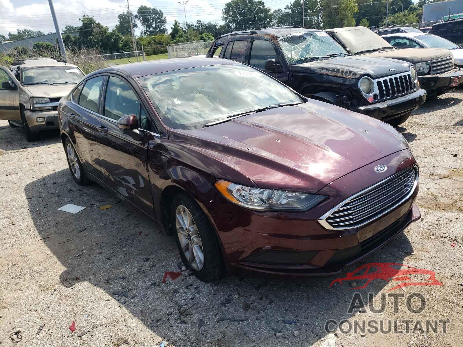 FORD FUSION 2017 - 3FA6P0H78HR185911