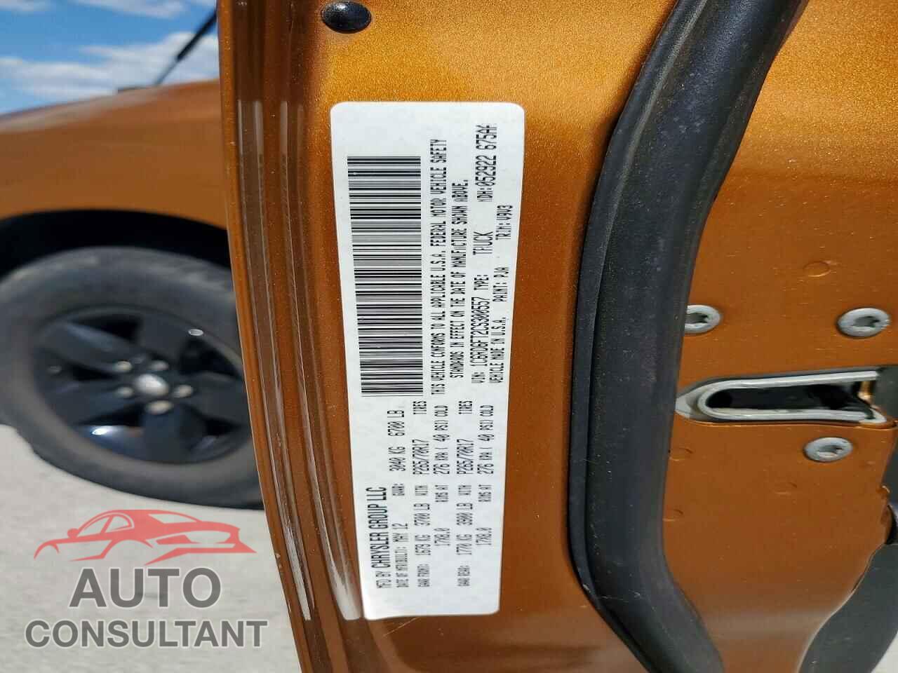 DODGE RAM 1500 2012 - 1C6RD6FT2CS300557