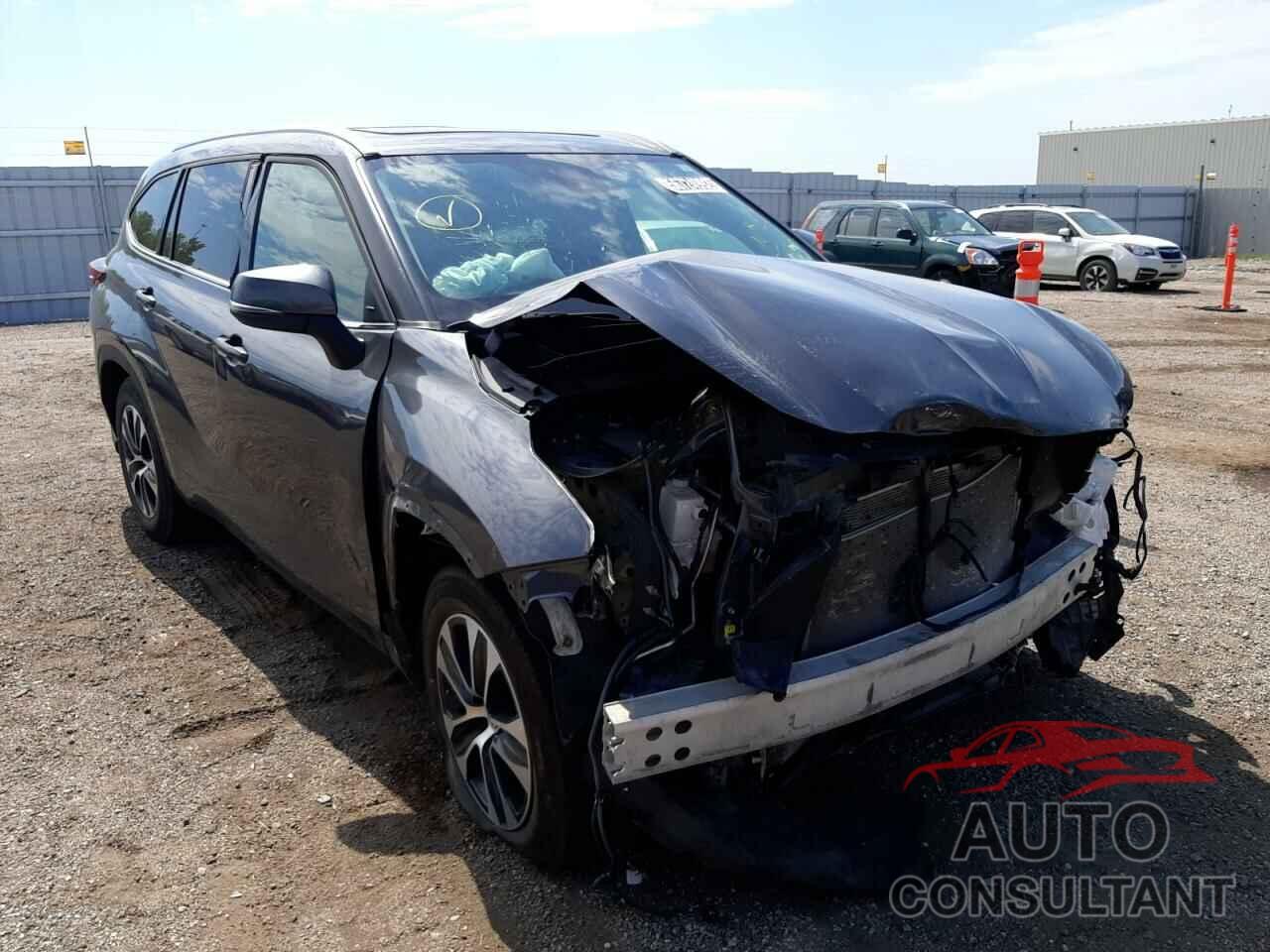 TOYOTA HIGHLANDER 2021 - 5TDGZRAH9MS065932