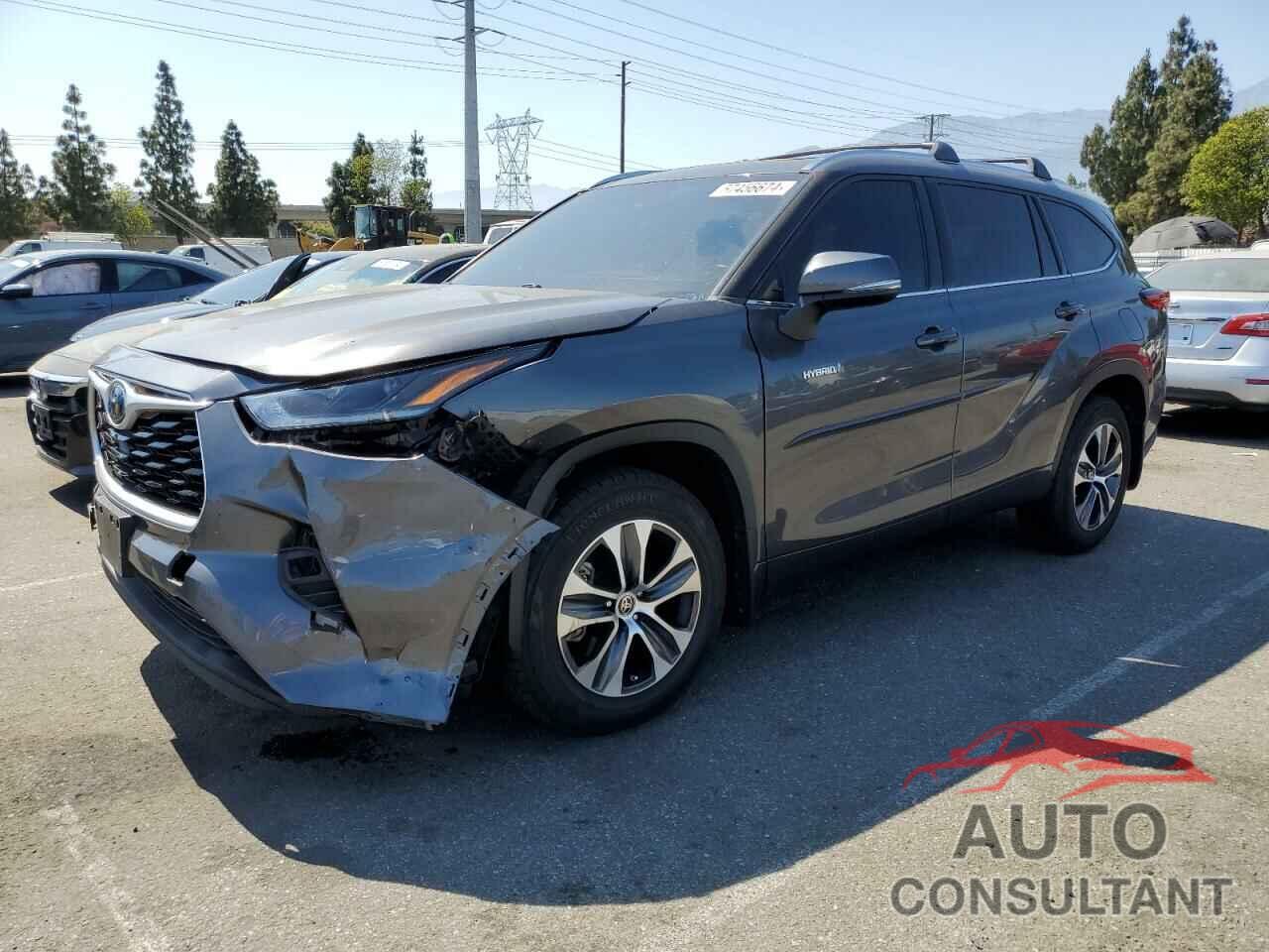 TOYOTA HIGHLANDER 2021 - 5TDHARAH5MS011815