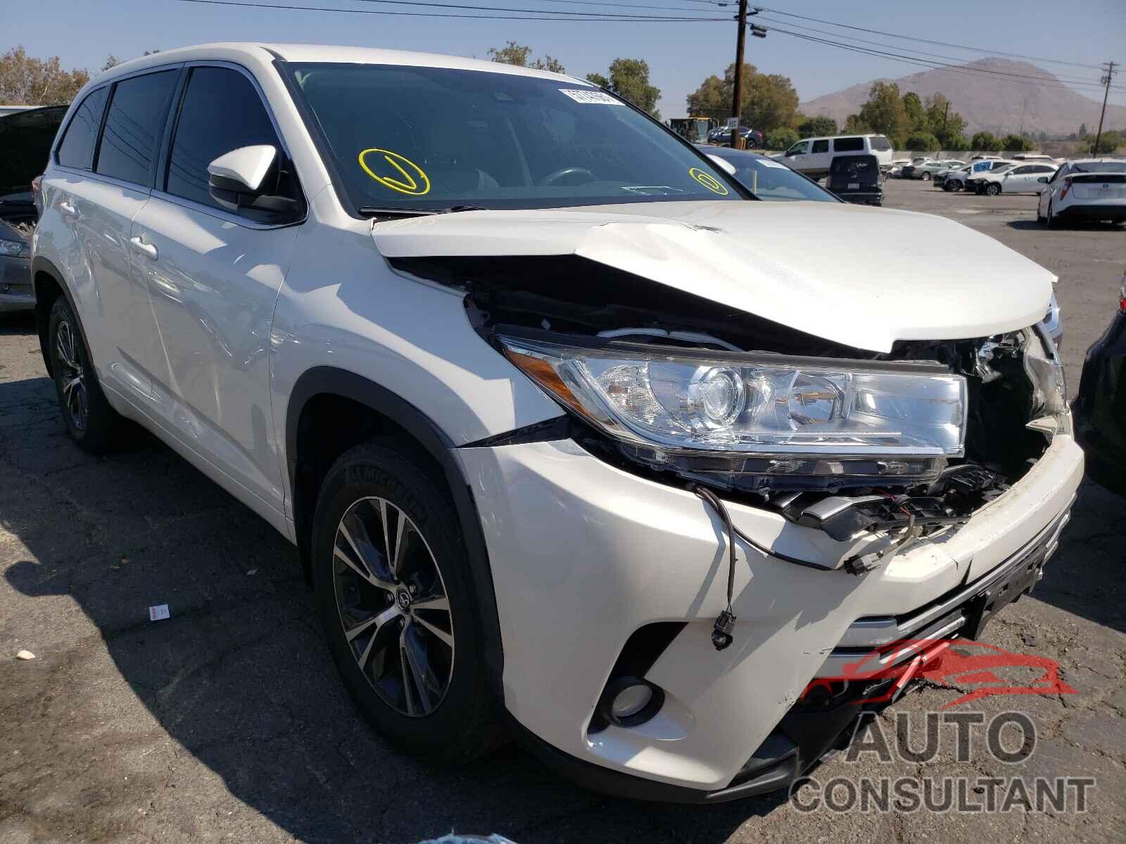 TOYOTA HIGHLANDER 2018 - 5TDBZRFH2JS839341