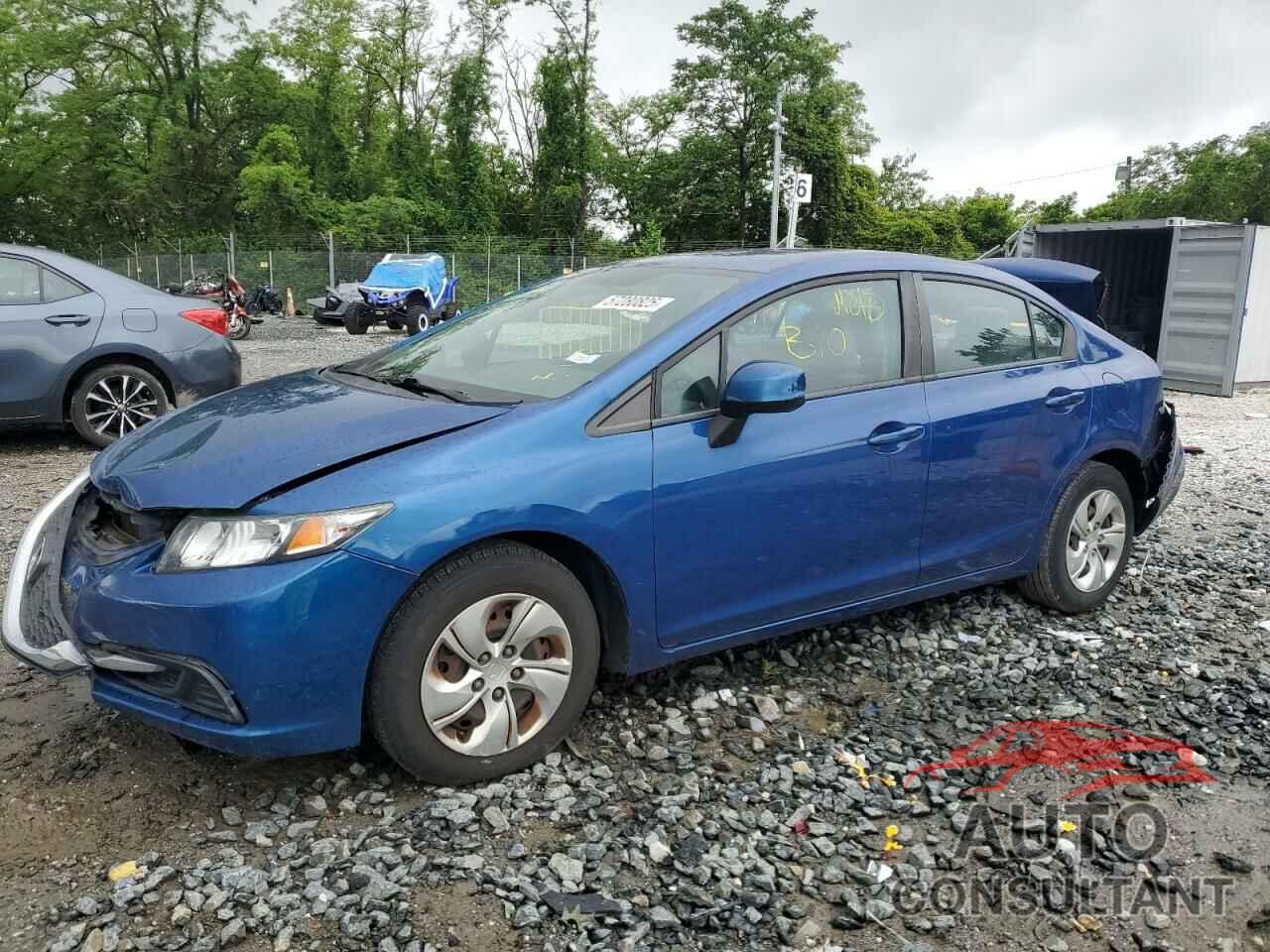 HONDA CIVIC 2013 - 19XFB2E53DE083862