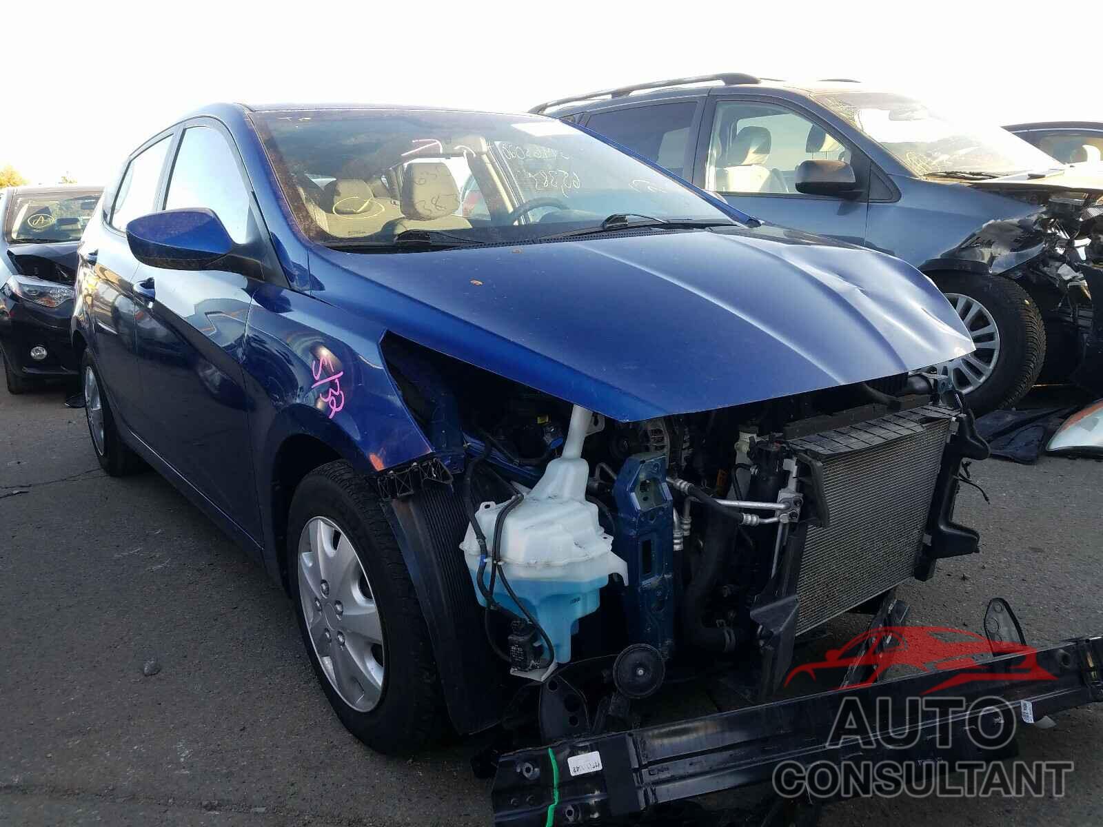HYUNDAI ACCENT 2017 - KMHCT5AE6HU313291
