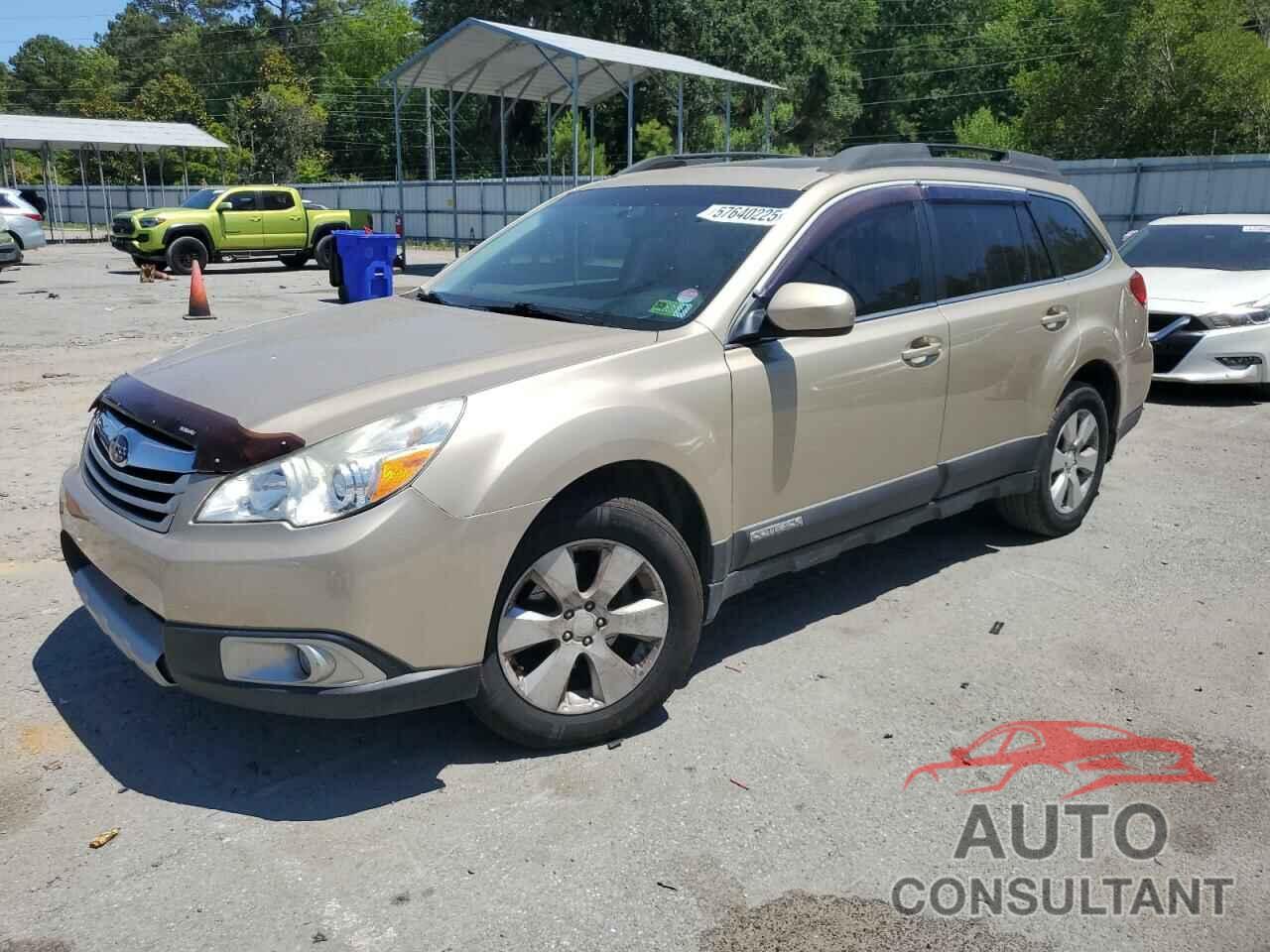 SUBARU OUTBACK 2010 - 4S4BRCLC7A3325925