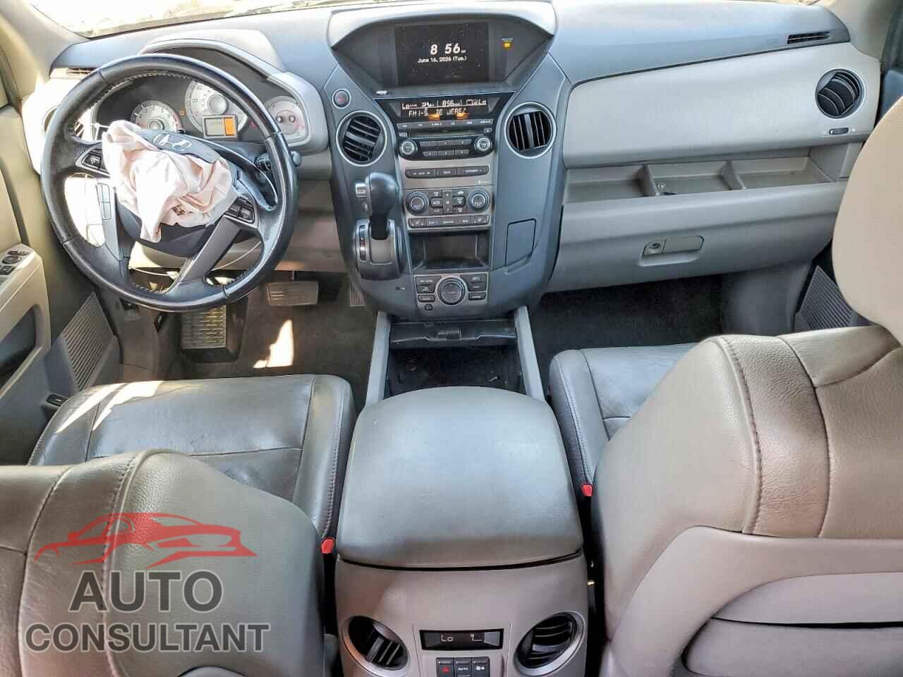 HONDA PILOT 2012 - 5FNYF3H74CB031925
