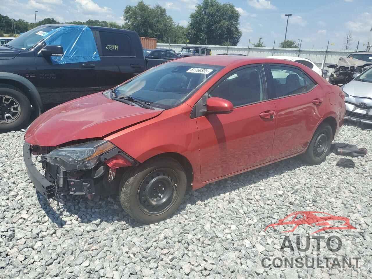 TOYOTA COROLLA 2019 - 5YFBURHE5KP940644