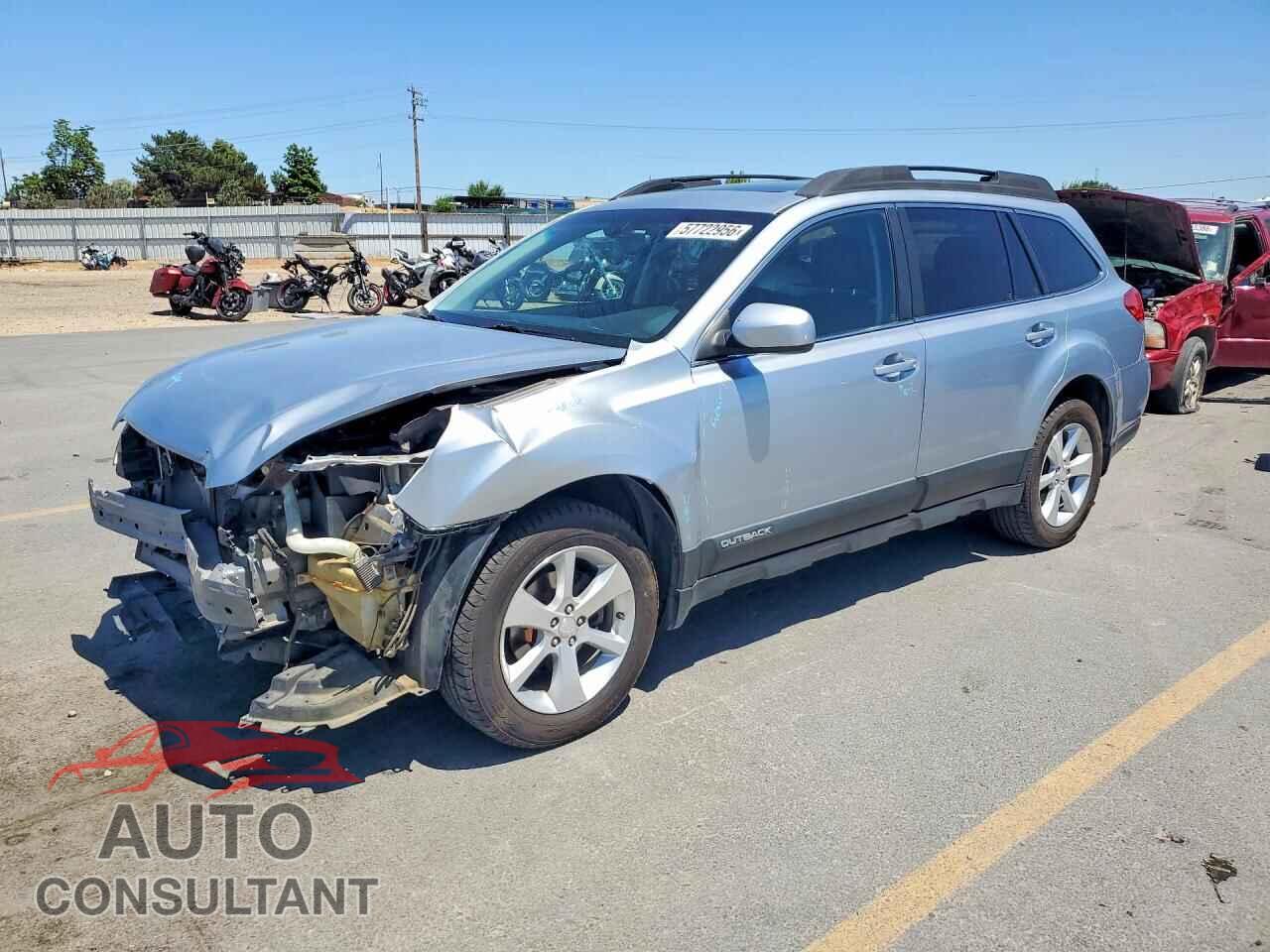 SUBARU OUTBACK 2013 - 4S4BRBPC7D3237837
