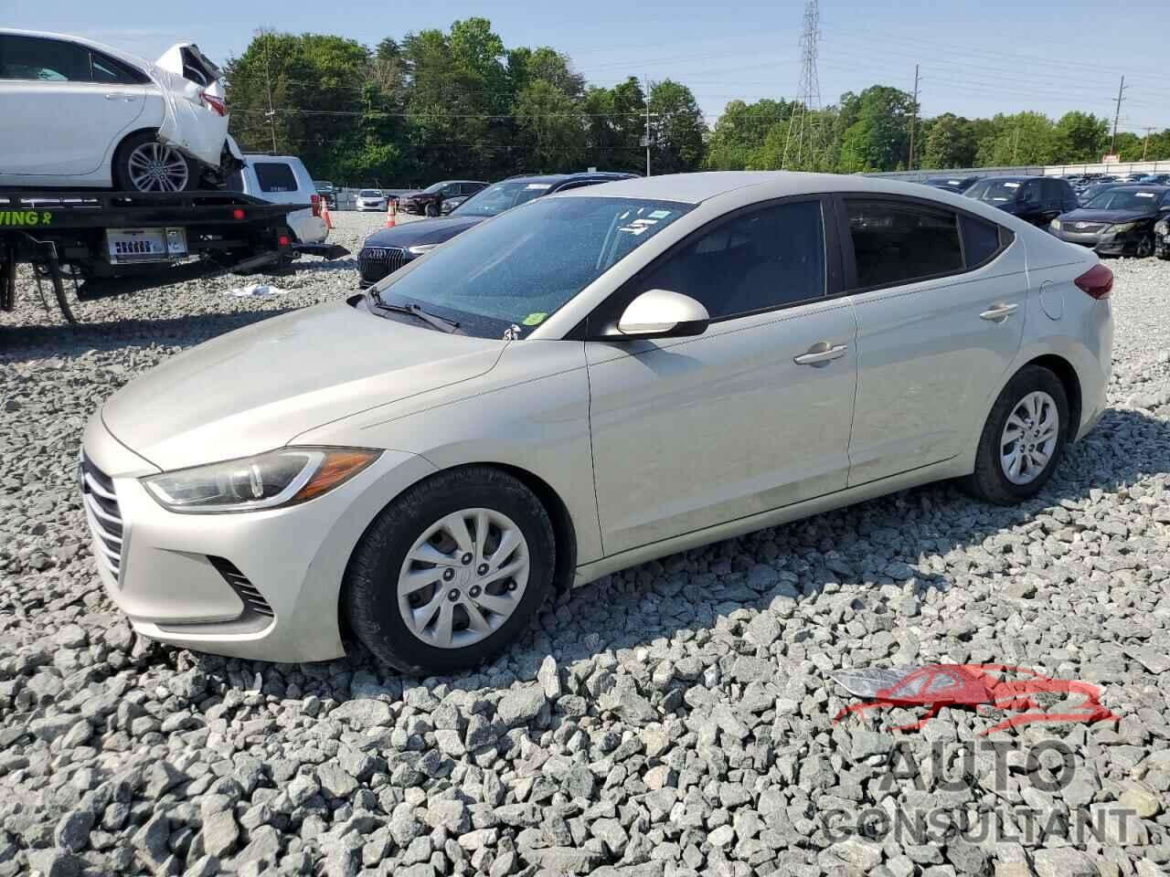 HYUNDAI ELANTRA 2017 - KMHD74LF9HU372442