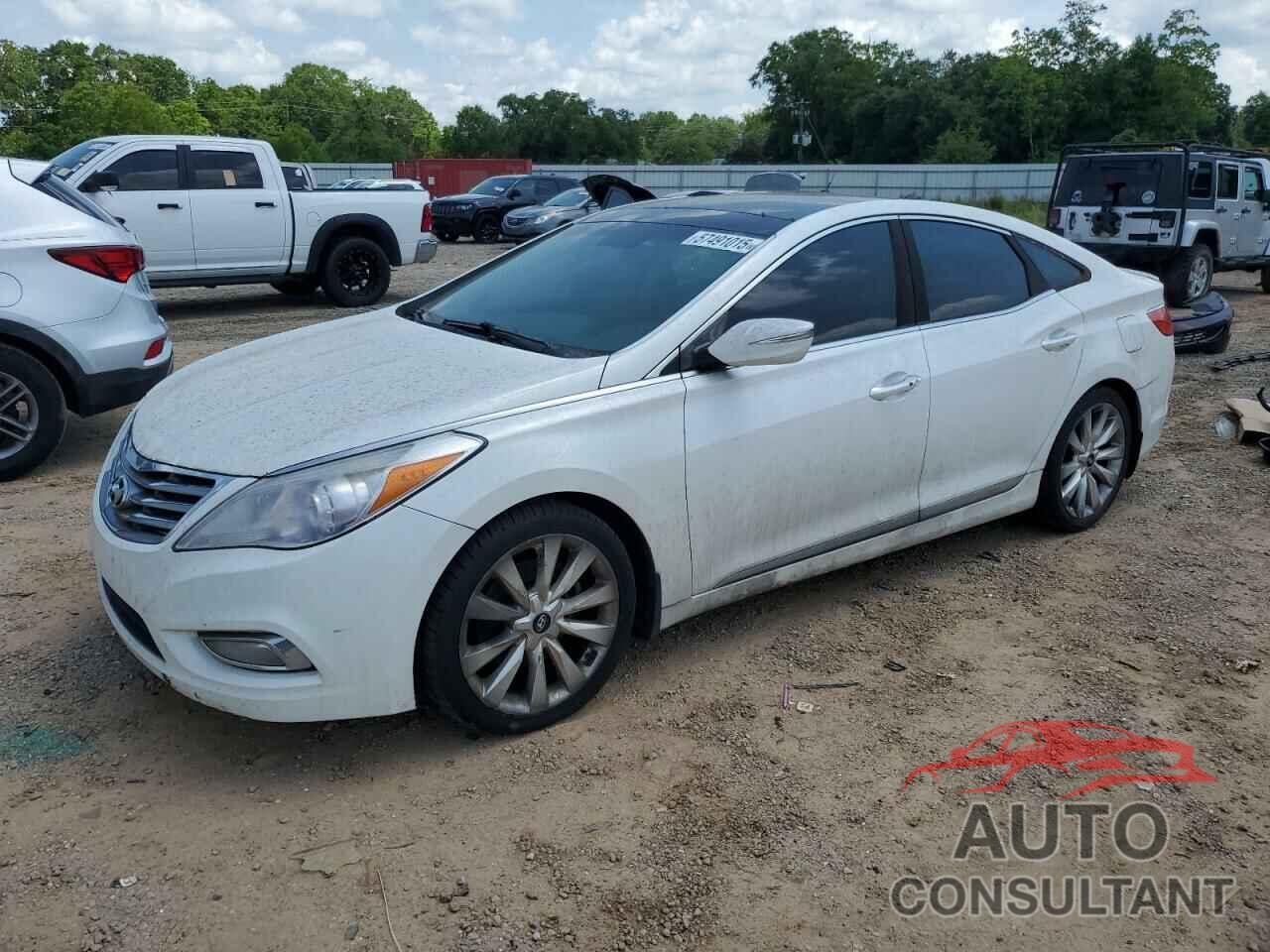 HYUNDAI AZERA 2013 - KMHFH4JG4DA214345