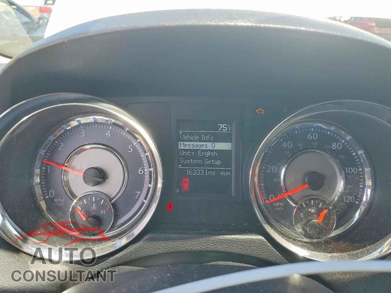 DODGE CARAVAN 2013 - 2C4RDGBG9DR616712