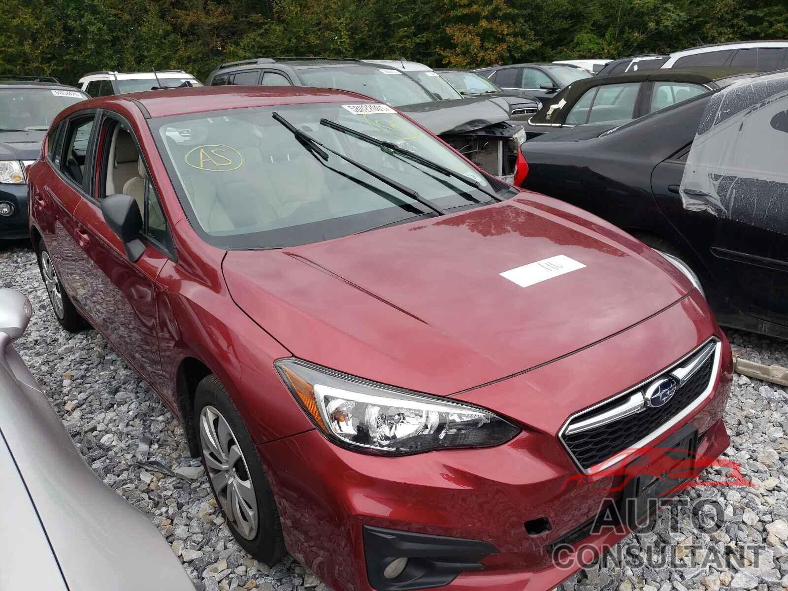 SUBARU IMPREZA 2019 - 4S3GTAA61K3727499