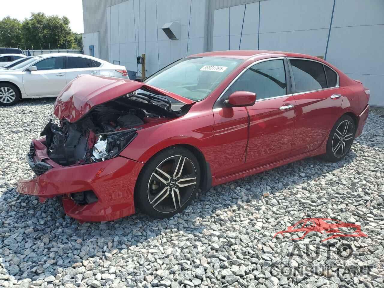 HONDA ACCORD 2017 - 1HGCR2F11HA299424