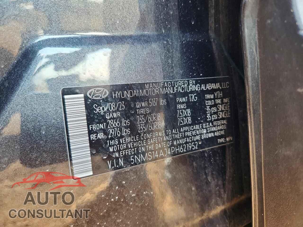 HYUNDAI SANTA FE 2023 - 5NMS14AJ4PH621952