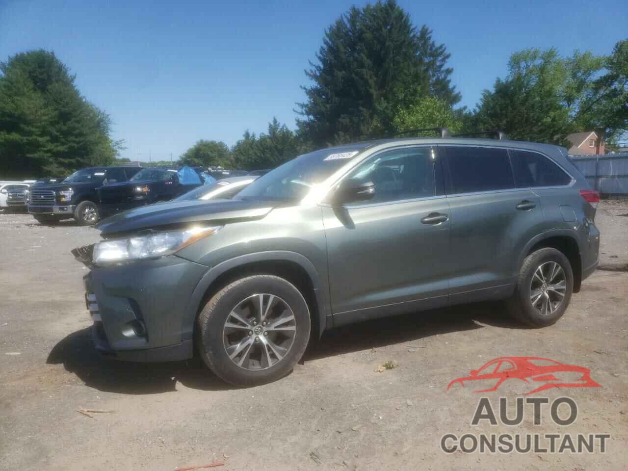 TOYOTA HIGHLANDER 2019 - 5TDBZRFH1KS937309