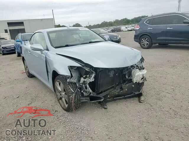 LEXUS IS 2010 - JTHFF2C25A2506364