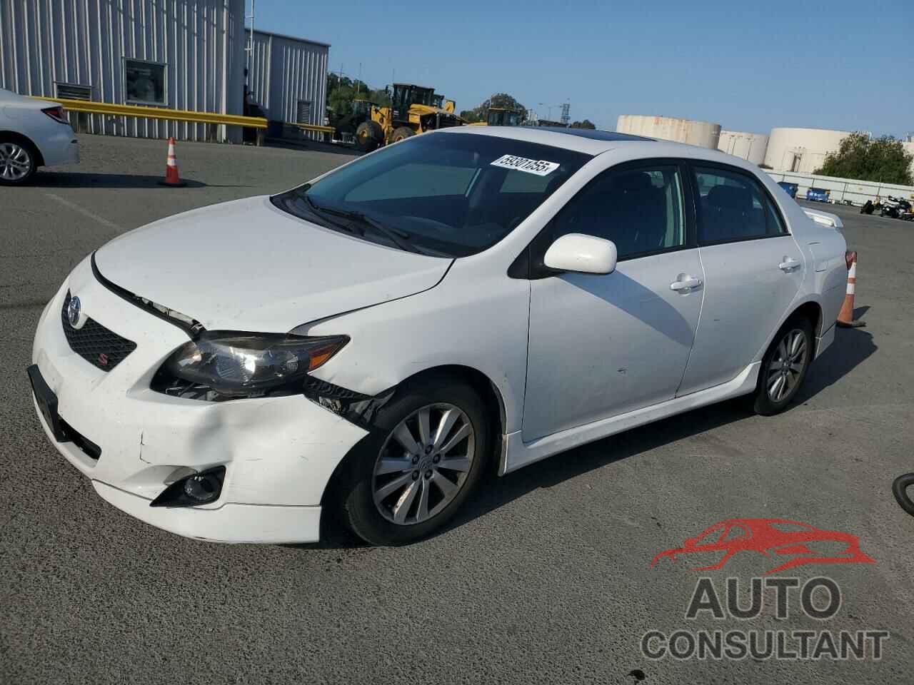 TOYOTA COROLLA 2010 - 1NXBU4EE0AZ183477