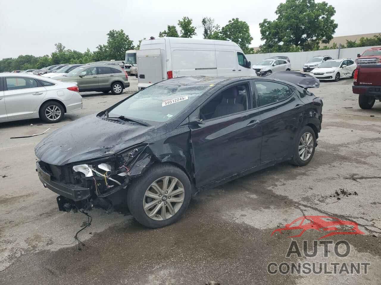 HYUNDAI ELANTRA 2016 - KMHDH4AE2GU606099